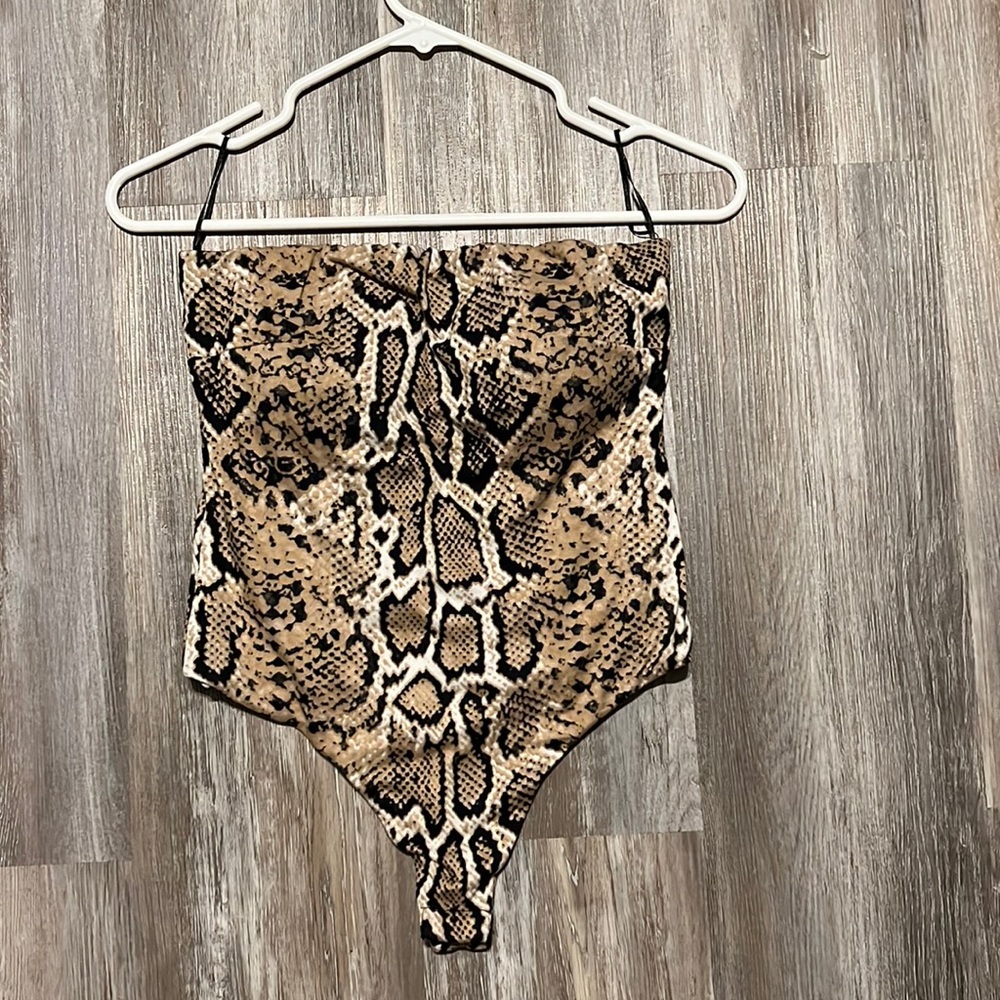 Urban Planet snake patter bodysuit